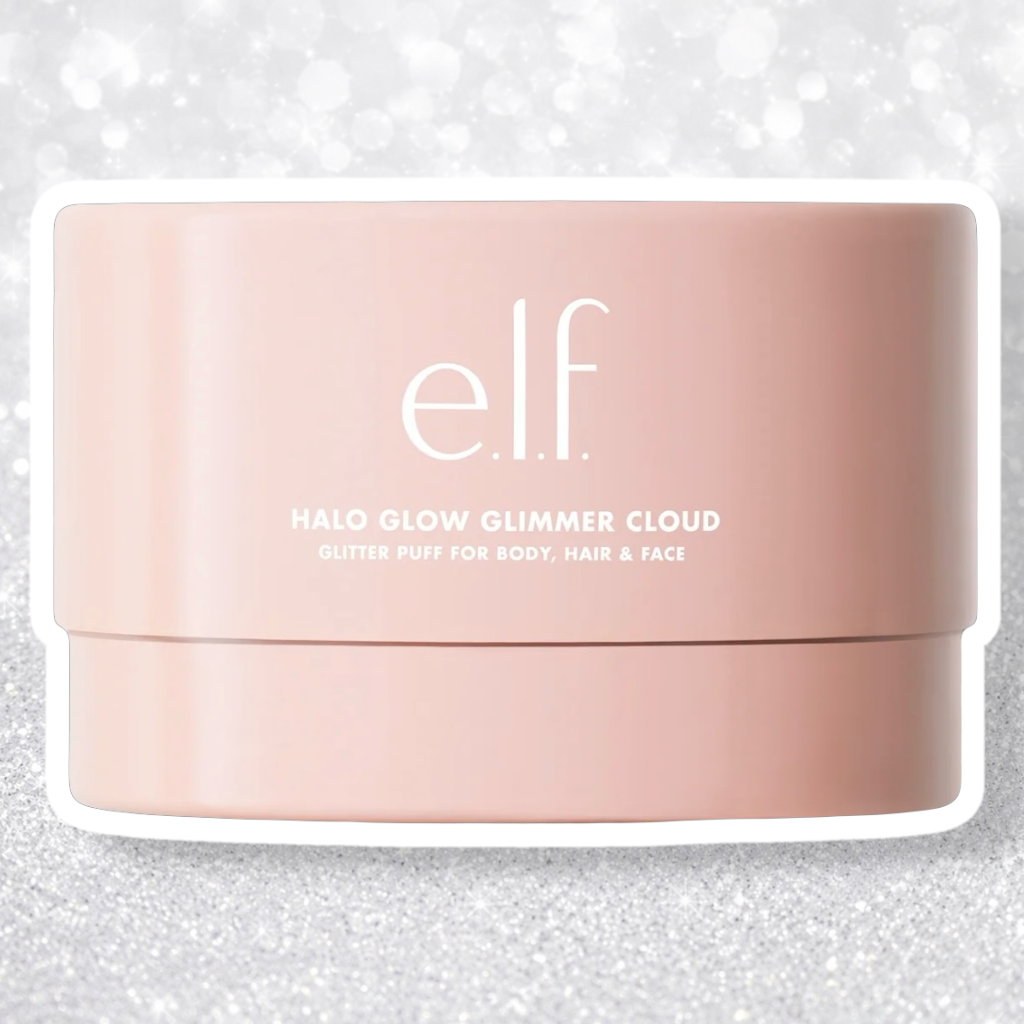 ELF Halo Glow Glimmer Cloud Glitter Puff