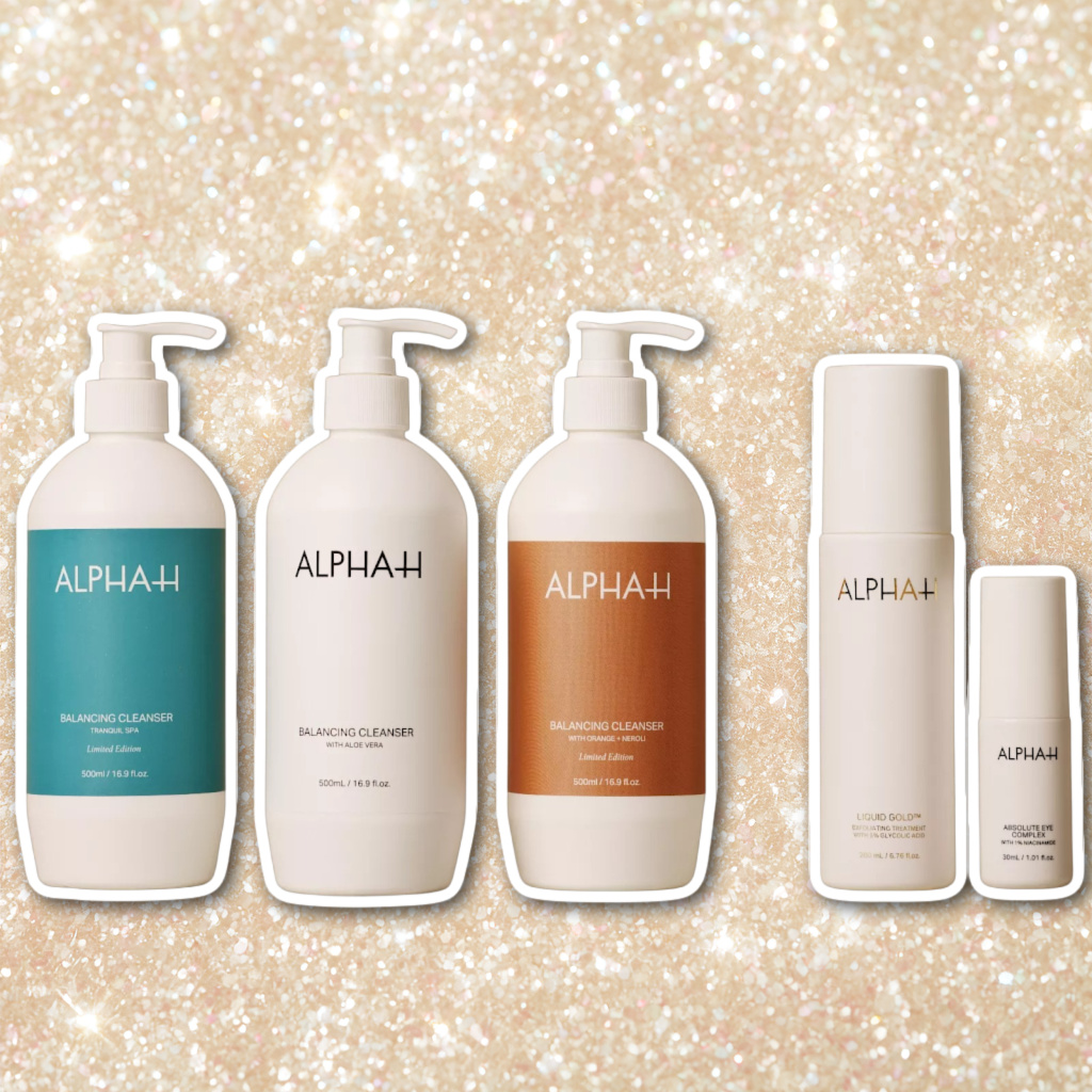 QVC TSV Alpha-H Supersize Cleanse & Glow Collection £40 (worth £185)