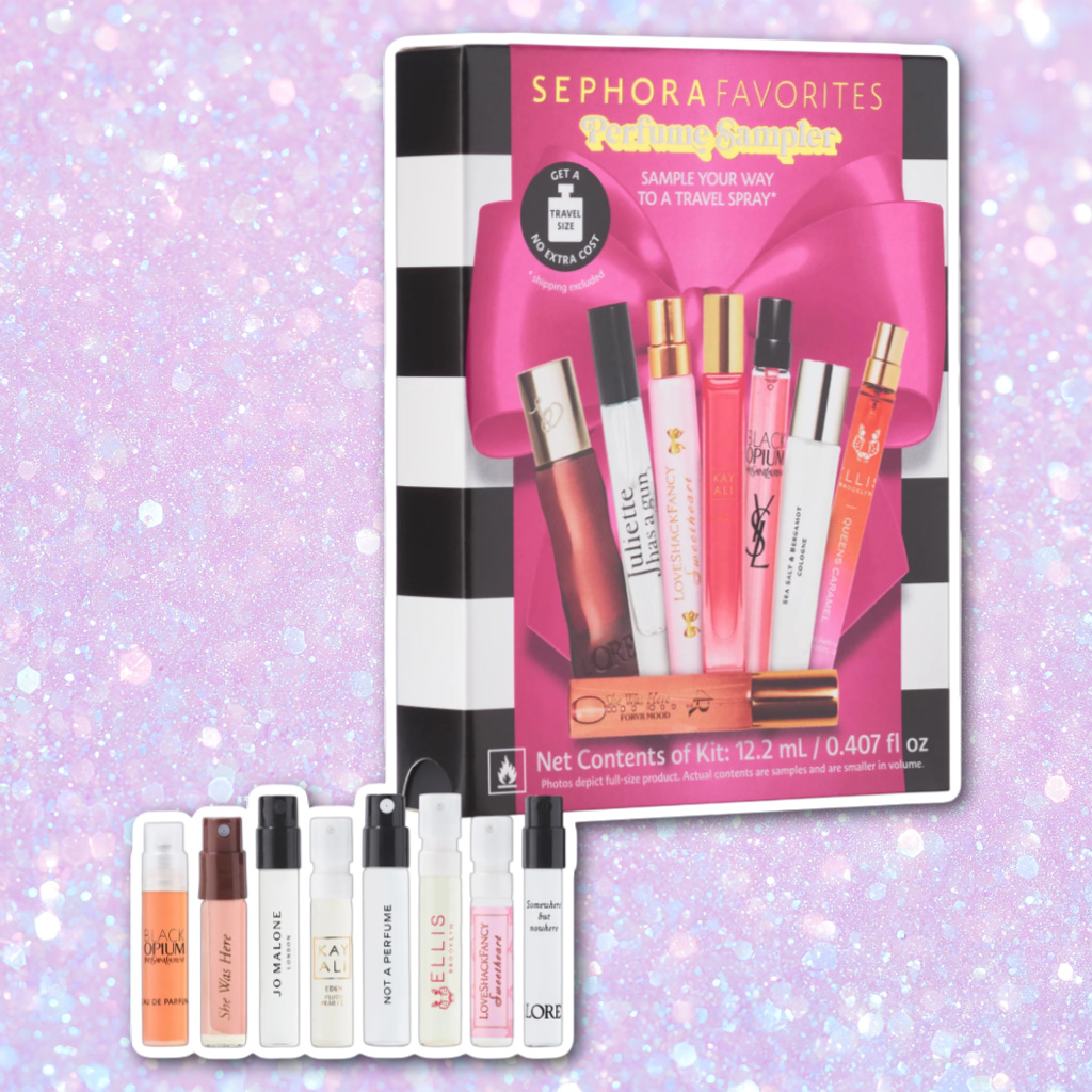 Sephora Favorites Stocking Stuffer Perfume Sampler Set $38 (worth $56)