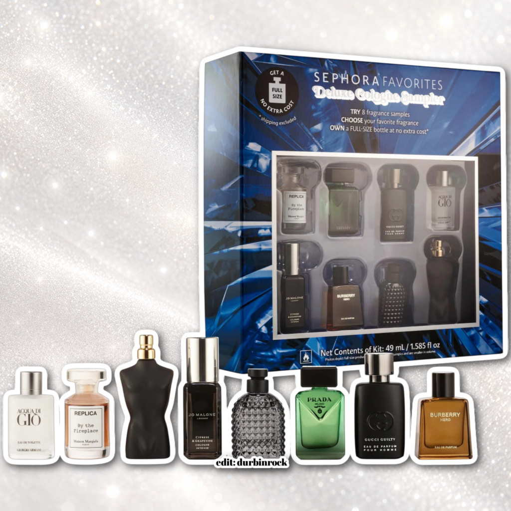 Sephora Favorites Holiday Mini Deluxe Cologne Sampler Collectors Edition