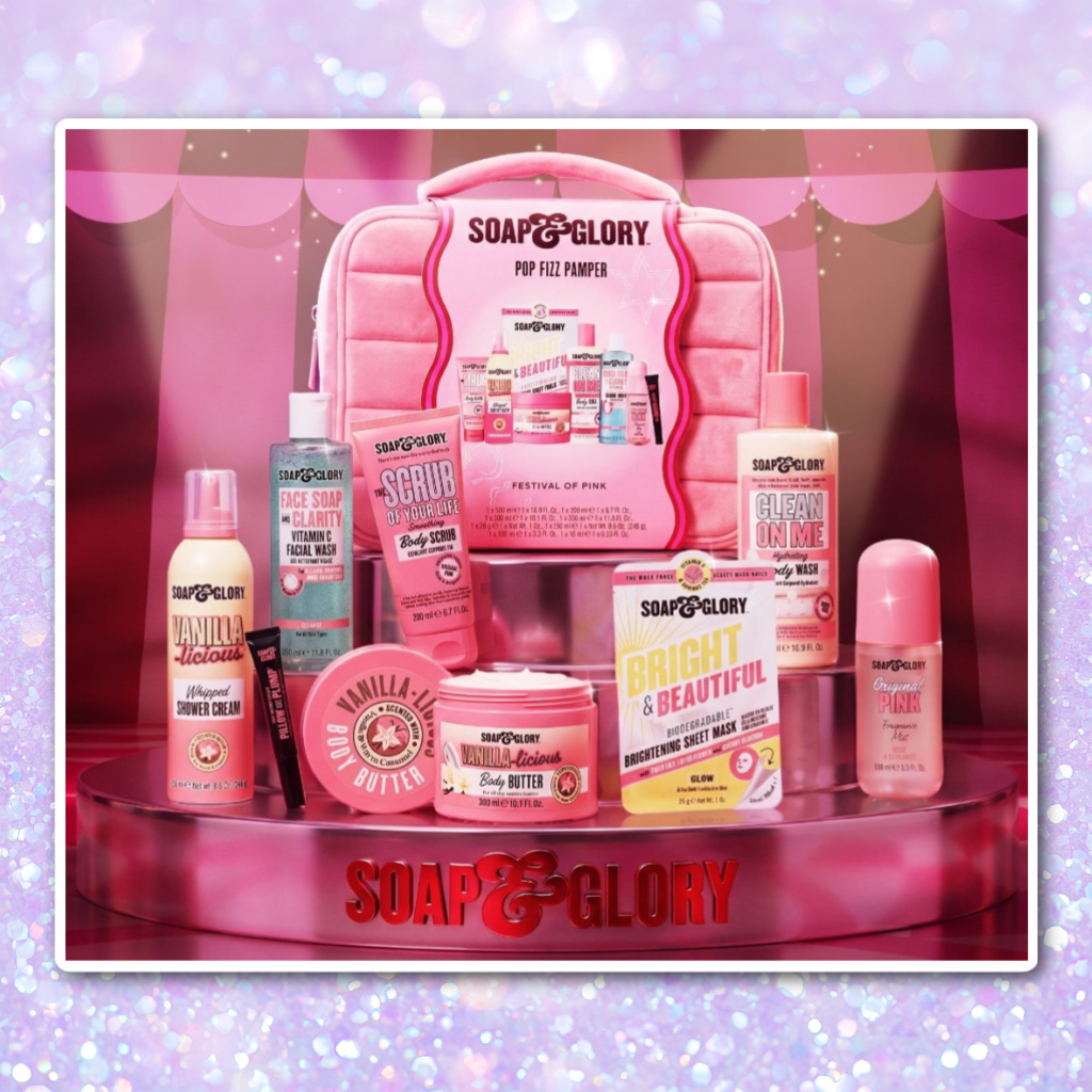 Soap & Glory Pop Fizz Pamper Boots Star Gift Set £30 (worth £62)