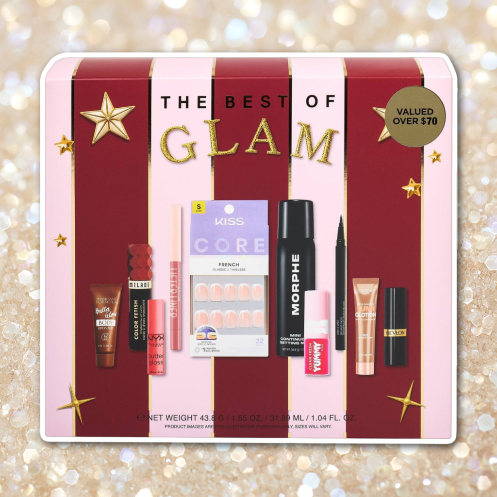 Target The Best Of Glam Beauty Box $20 (worth $70)