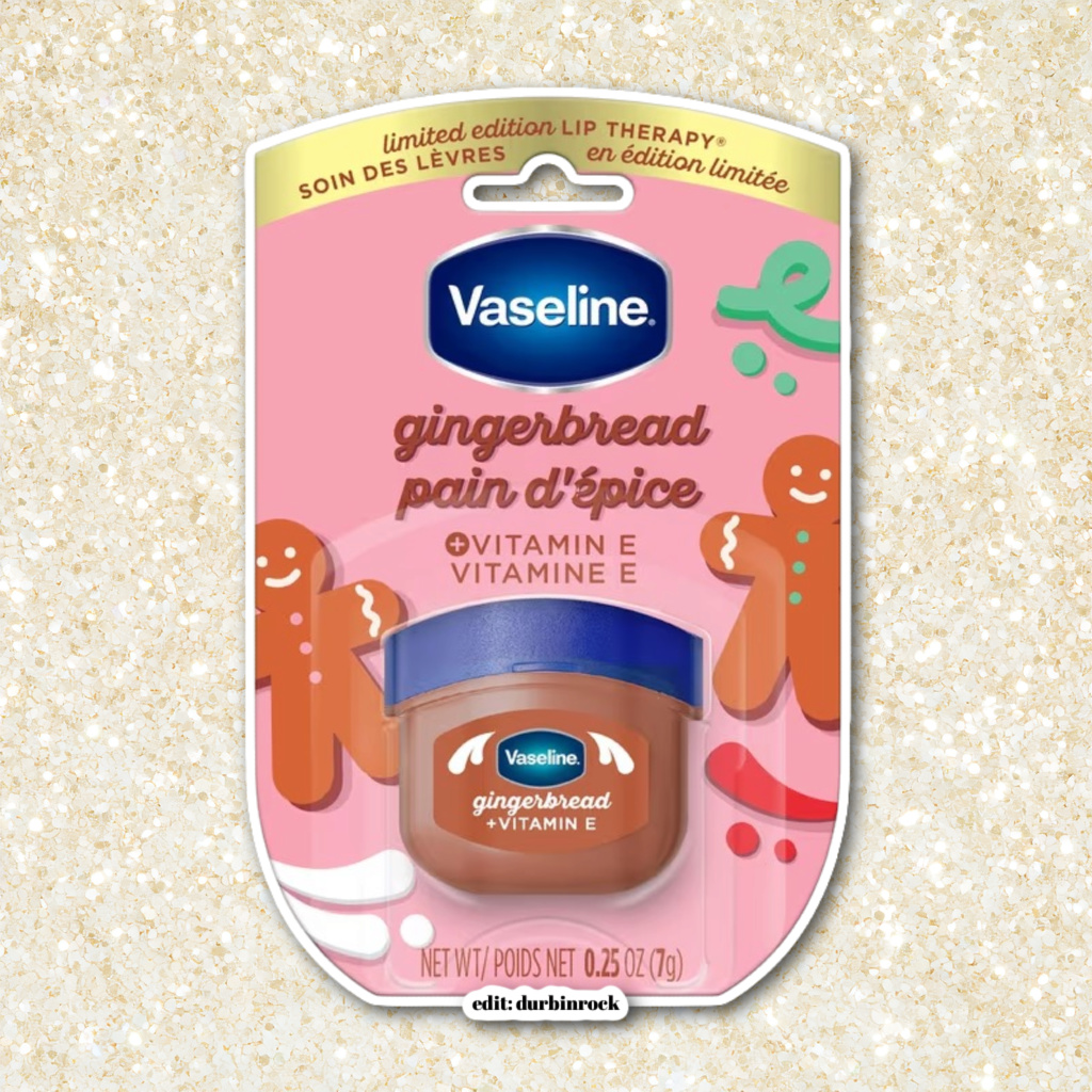 Vaseline Holiday Cookie Party Lip Therapy Collection