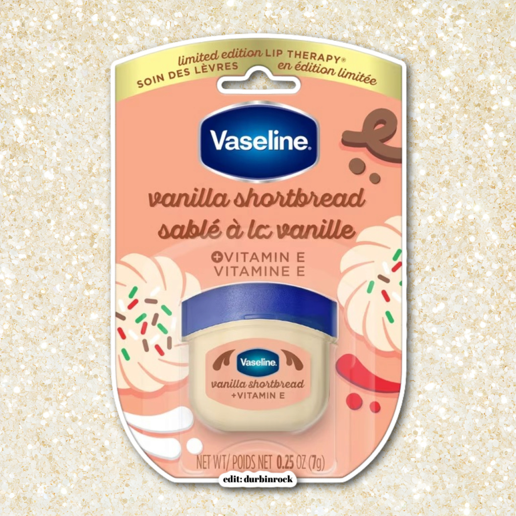 Vaseline Holiday Cookie Party Lip Therapy Collection