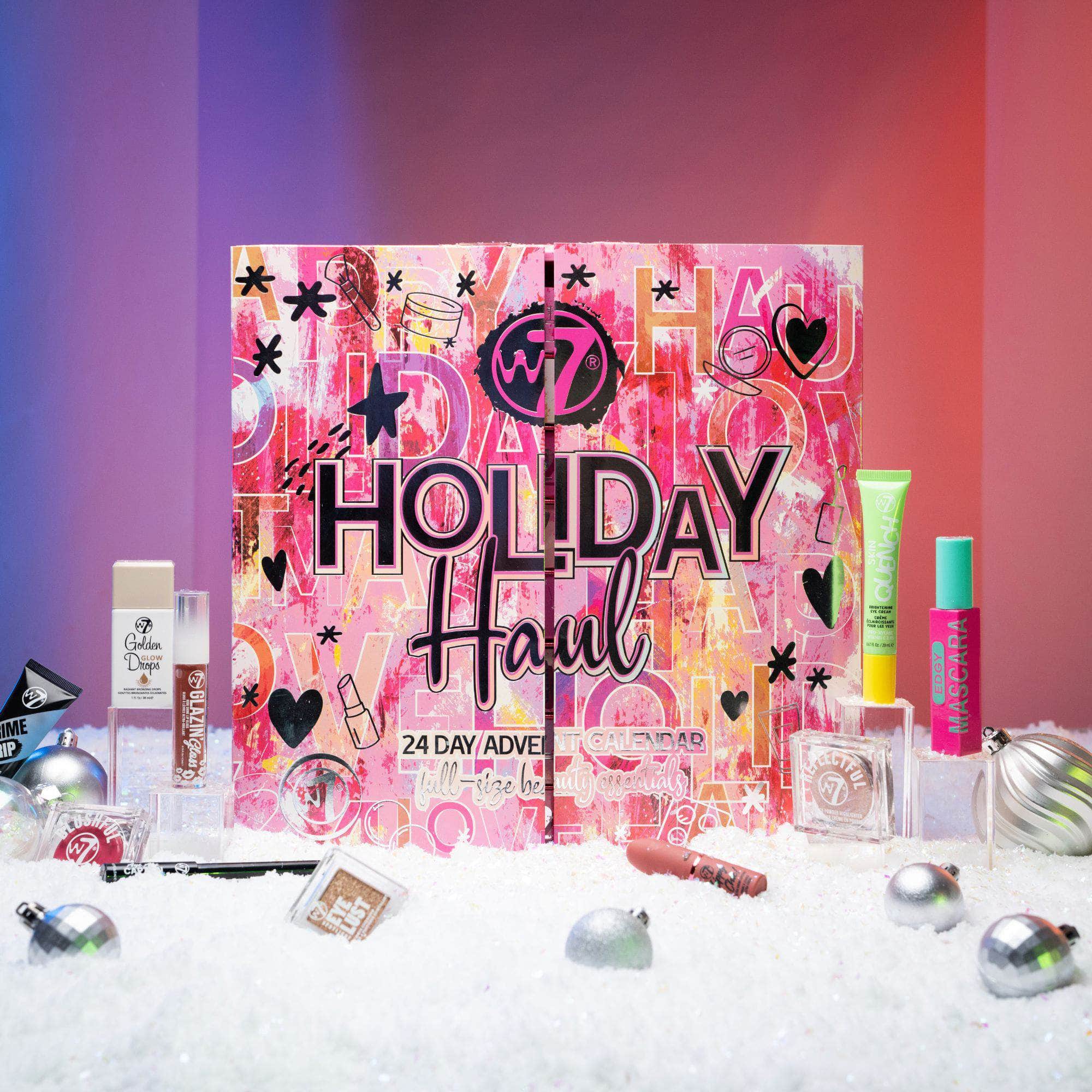 W7 Holiday Haul Full Size Beauty Advent Calendar 2026