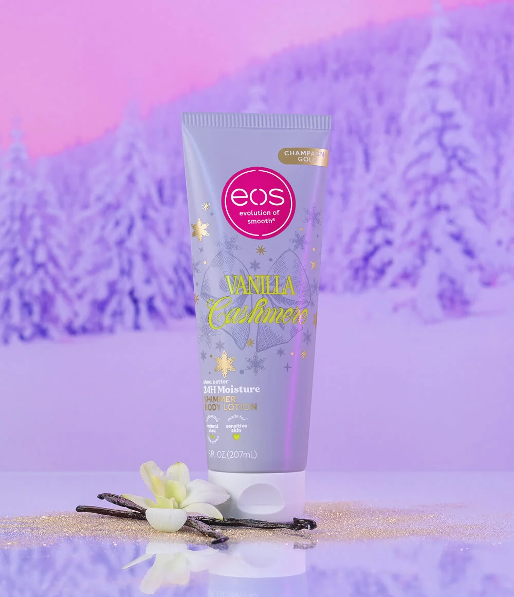 eos Vanilla Cashmere Shimmer Body Lotion