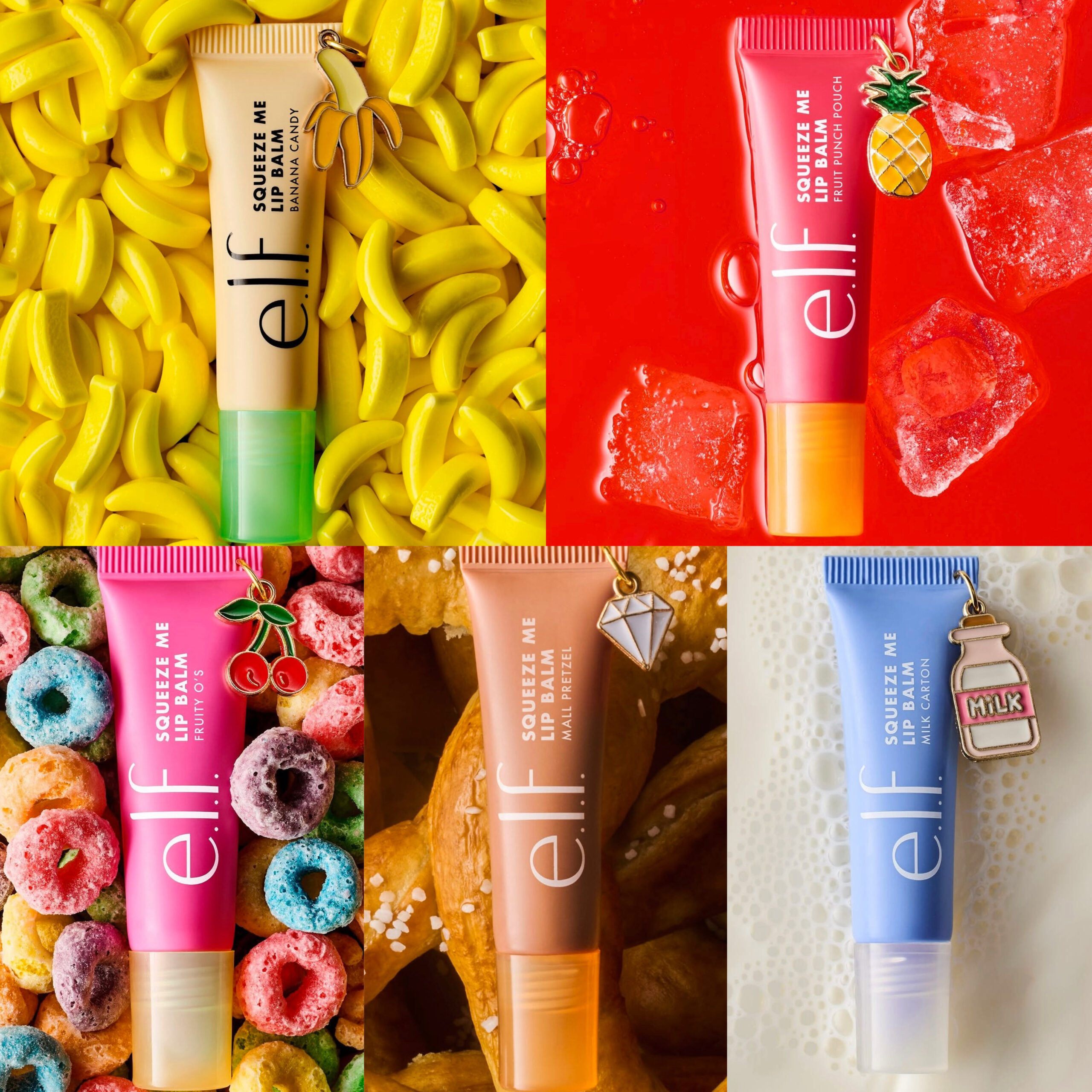 ELF Squeeze Me Lip Balm Favor Flashback Collection